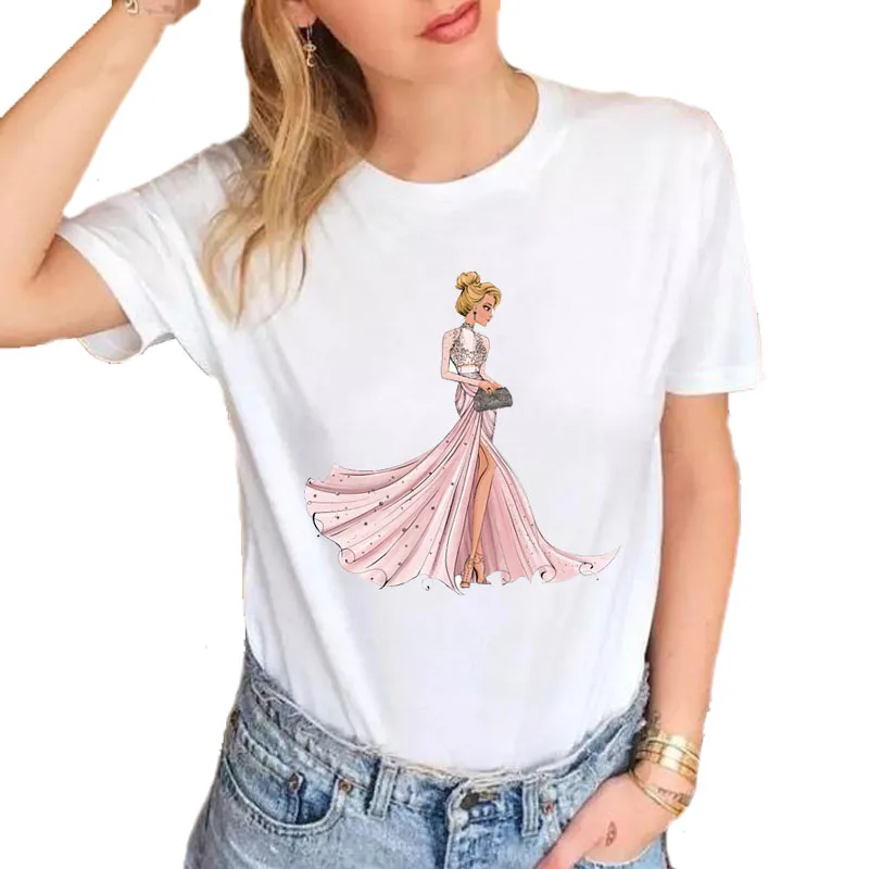 Hi Fashion Glamor Girl Female T Shirts Summer Women Printed Casual White Tops T Shirts O-neck Soft Tshirts S1817
Hi Fashion Glamor Girl Female T Shirts Summer Women Printed Casual White Tops T Shirts O-neck Soft Tshirts S1817
