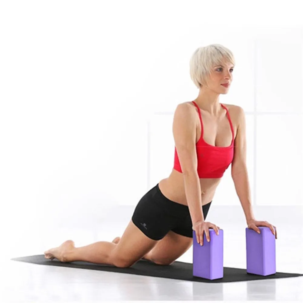 Yoga Block brick Foam 2Pcs Exercise fitness foam set Workout Fitness Bolster Pillow Cushion EVA Gym Training Body Shaping #5
Yoga Block brick Foam 2Pcs Exercise fitness foam set Workout Fitness Bolster Pillow Cushion EVA Gym Training Body Shaping #5