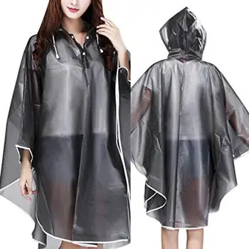 Women Packable Clear Hooded Raincoat EVA Lightweight Outdoor Rain Cape Poncho raincoat
Women Packable Clear Hooded Raincoat EVA Lightweight Outdoor Rain Cape Poncho raincoat