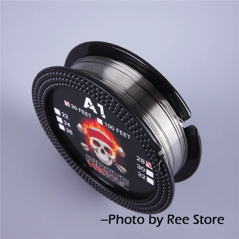 PIRATE COIL A1 Heating Wire 10m/roll RTA RDA Atomizer Resistance Wires Electronic Cigarette DIY Coil Accessories
PIRATE COIL A1 Heating Wire 10m/roll RTA RDA Atomizer Resistance Wires Electronic Cigarette DIY Coil Accessories