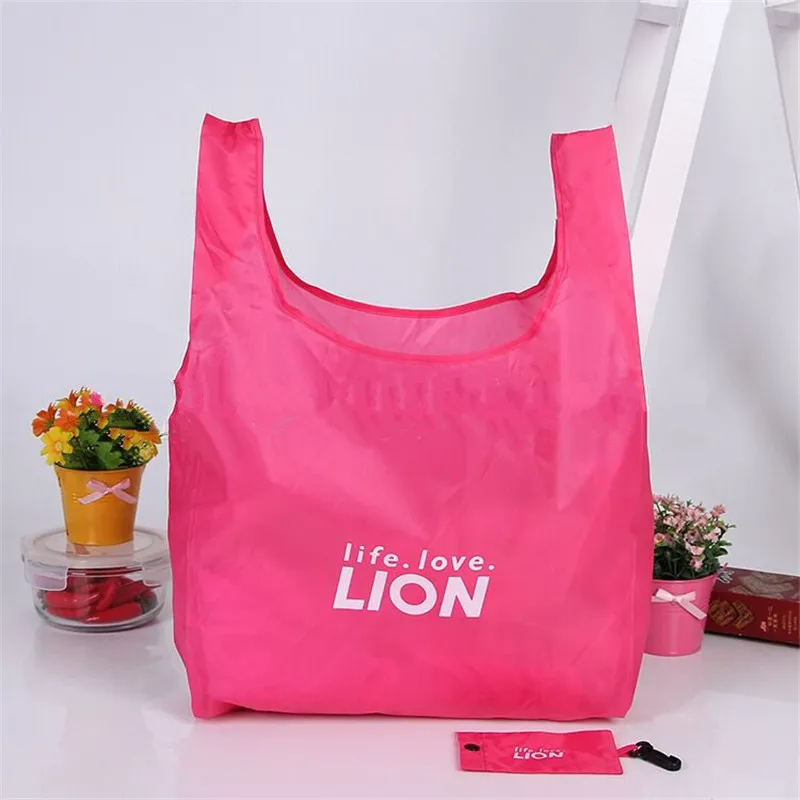 wholesale 1000 pcs/lot nylon polyester Reusable foldable Shopping bags supermarket waterproof grocery Tote custom printed logo
wholesale 1000 pcs/lot nylon polyester Reusable foldable Shopping bags supermarket waterproof grocery Tote custom printed logo