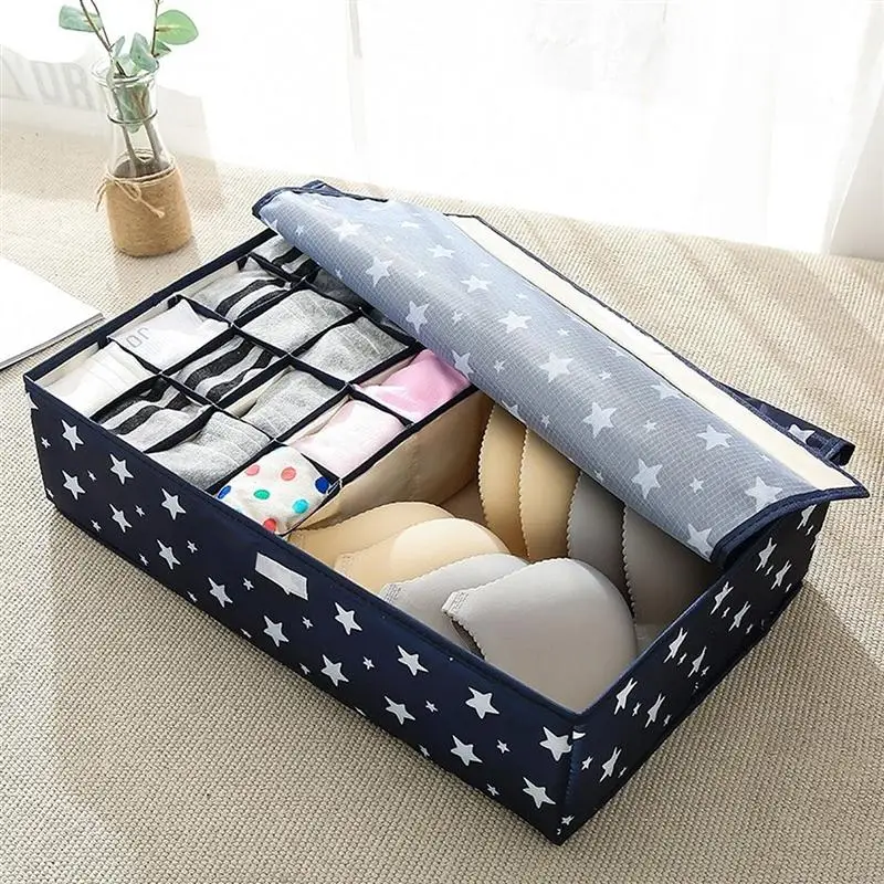 1 Pc Underwear Storage Box Oxford Cloth Waterproof Wardrobe Container Closet Organizer Space Saver for Home Bedroom Living Room
1 Pc Underwear Storage Box Oxford Cloth Waterproof Wardrobe Container Closet Organizer Space Saver for Home Bedroom Living Room