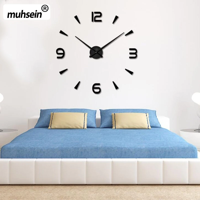 2019 Super Big 3d DIY Mirror Wall Clock Acrylic EVA Metal Modern Digital Watches Sticker Wall Decorate Clocks Free shipping
2019 Super Big 3d DIY Mirror Wall Clock Acrylic EVA Metal Modern Digital Watches Sticker Wall Decorate Clocks Free shipping