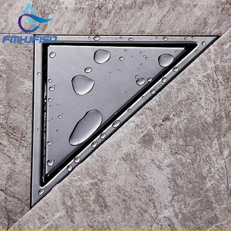 Free Shipping Floor Drain Bathroom Shower Floor Drain Triangle Shape Modern Grate Waste Drain
Free Shipping Floor Drain Bathroom Shower Floor Drain Triangle Shape Modern Grate Waste Drain