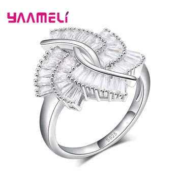 925 Sterling Silver Promise Ring Sparkling White Cubic Zircon Flower Jewelry for Women Wedding Accessory Wholesale
925 Sterling Silver Promise Ring Sparkling White Cubic Zircon Flower Jewelry for Women Wedding Accessory Wholesale