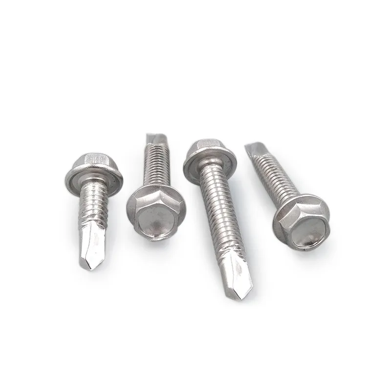 100PCS ST4.2 ST4.8 316 STAINLESS STEEL A4 Roofing Tapping Screws Self Drilling Sheet Hexagon Head Drilling Screws
100PCS ST4.2 ST4.8 316 STAINLESS STEEL A4 Roofing Tapping Screws Self Drilling Sheet Hexagon Head Drilling Screws