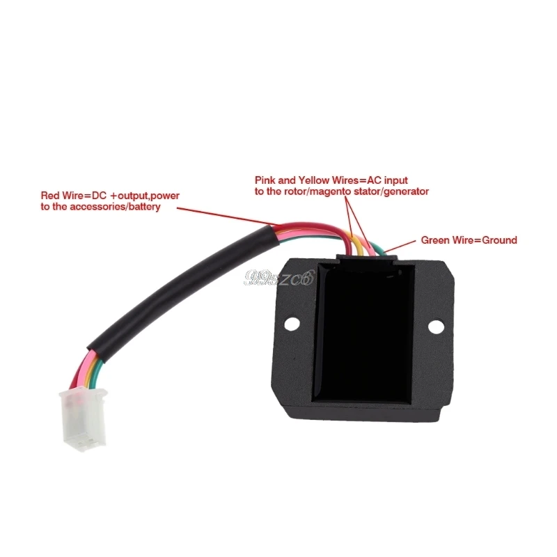 Регулятор напряжения 4 провода выпрямитель для мотоцикла лодки двигателя Mercury ATV