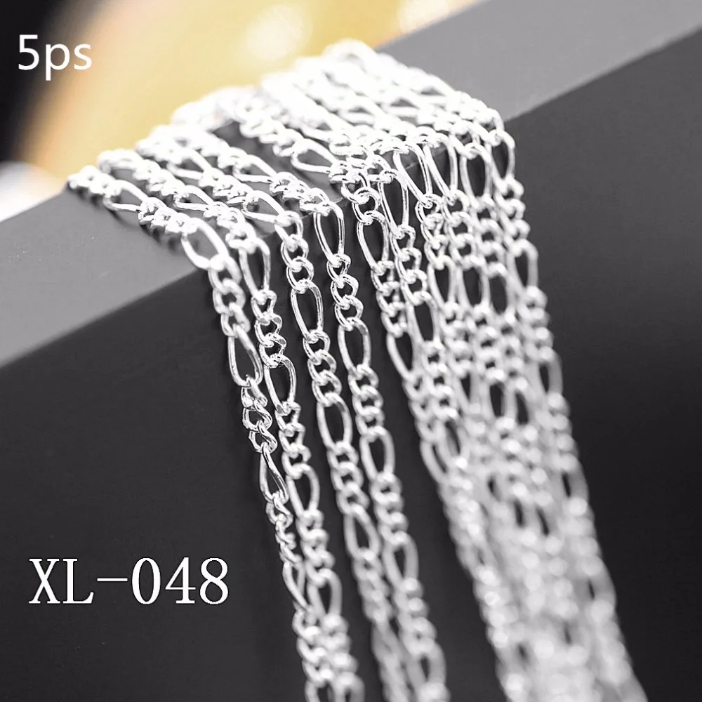 5ps/package 925 sterling silver necklace of mother of one a sum of money A woman pure silver necklace Women figaro chain
5ps/package 925 sterling silver necklace of mother of one a sum of money A woman pure silver necklace Women figaro chain