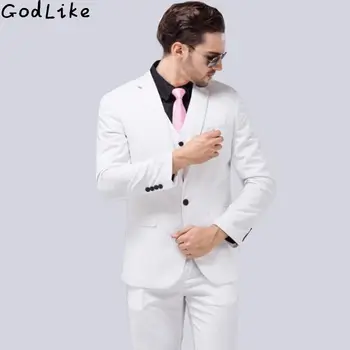 (Jacket+Pant+Vest) Luxury Men White Wedding Suit Male Blazers Slim Fit Suits For Men Costume Business Formal Party Blue Classic
(Jacket+Pant+Vest) Luxury Men White Wedding Suit Male Blazers Slim Fit Suits For Men Costume Business Formal Party Blue Classic