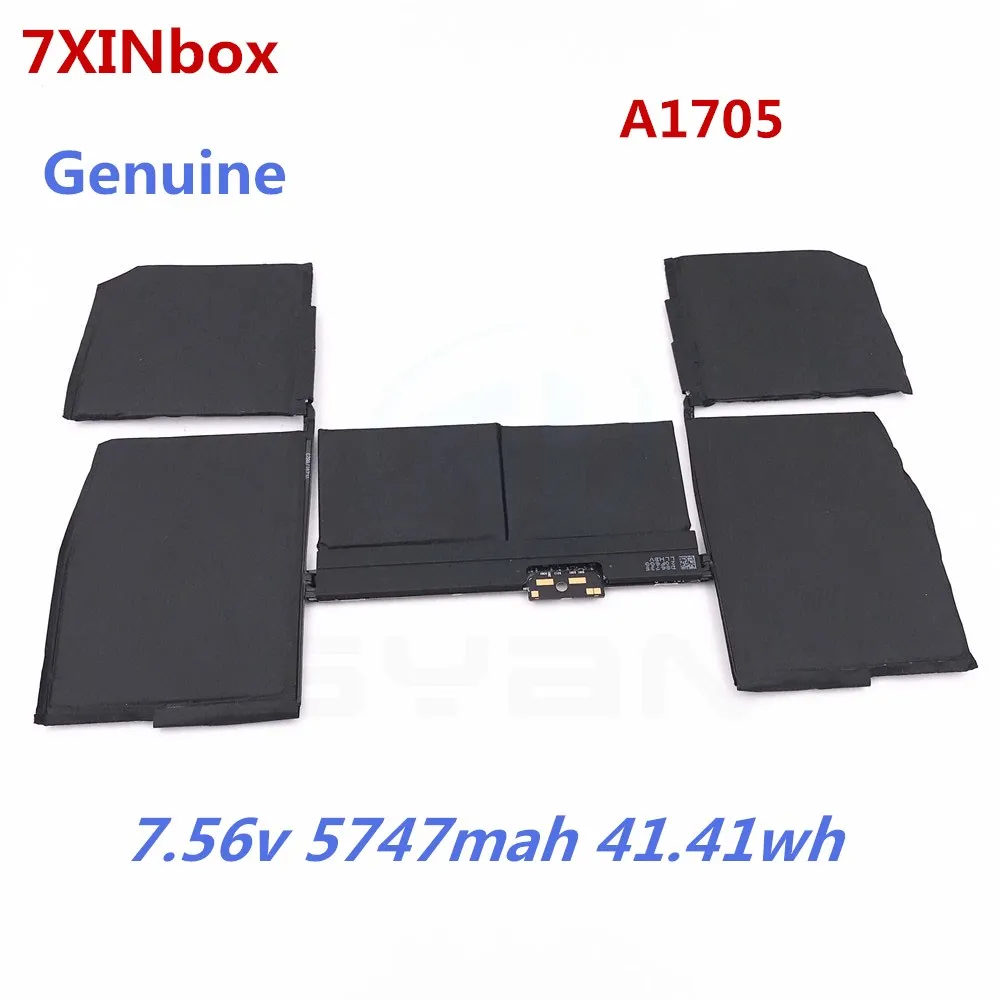 7XINbox Genuine A1705 Laptop Battery for Macbook 12'' laptop A1534 Battery 5474 MAh compatible 2016 year 7.56V 5474MAh
7XINbox Genuine A1705 Laptop Battery for Macbook 12'' laptop A1534 Battery 5474 MAh compatible 2016 year 7.56V 5474MAh