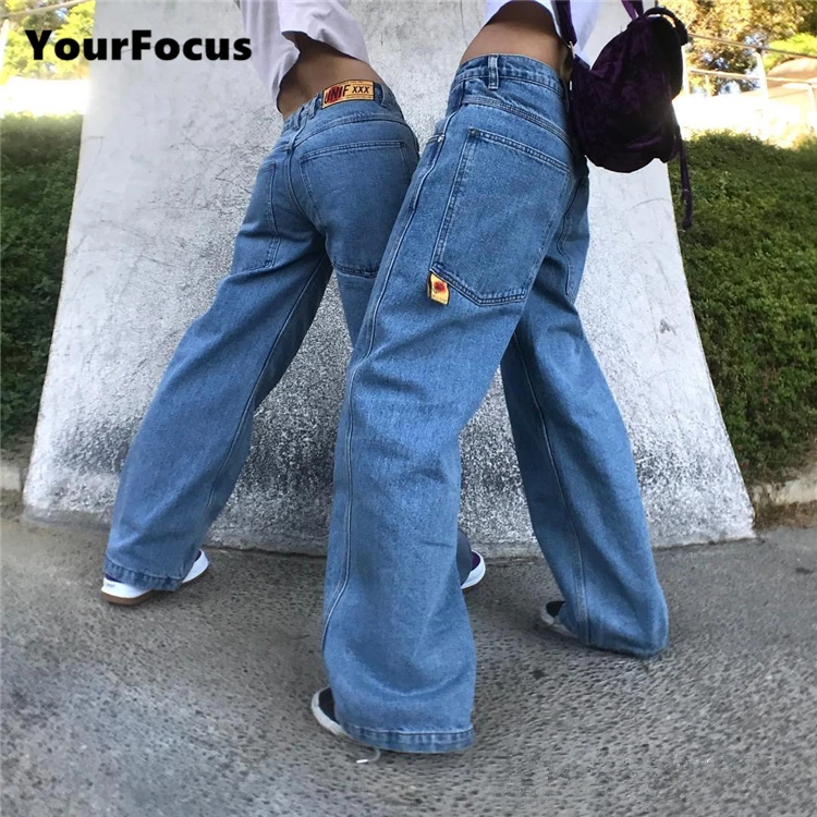 2018 new vintage hiphop street style blue washed and bleached loose straight logo jeans boyfriend jeans for women
2018 new vintage hiphop street style blue washed and bleached loose straight logo jeans boyfriend jeans for women