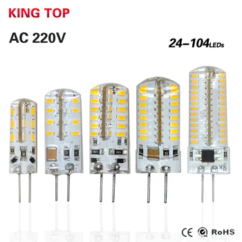 1PCS LED G4 Lamp Bulb 3014SMD AC 220V 3W 9W LED Lights Replace 15-20W Halogen Lamp Full Lustre Chandelier Lighting Focos Luz Led
1PCS LED G4 Lamp Bulb 3014SMD AC 220V 3W 9W LED Lights Replace 15-20W Halogen Lamp Full Lustre Chandelier Lighting Focos Luz Led