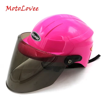 MotoLovee Motorcycle Adjustable Open Face Half Helmet Electric Bicycle Riding Helmet Unisex Breathable Sunscreen Summer Helmet
MotoLovee Motorcycle Adjustable Open Face Half Helmet Electric Bicycle Riding Helmet Unisex Breathable Sunscreen Summer Helmet