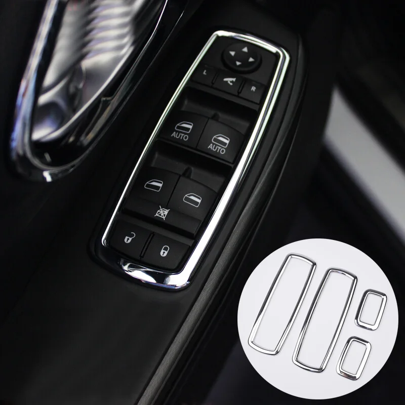 Для Dodge Дротика PF 2013-2016 2017 аксессуары для стайлинга автомобиля ABS Chrome интерьерная панель переключателя панель ободка отделка рамка Молдинг
Для Dodge Дротика PF 2013-2016 2017 аксессуары для стайлинга автомобиля ABS Chrome интерьерная панель переключателя панель ободка отделка рамка Молдинг