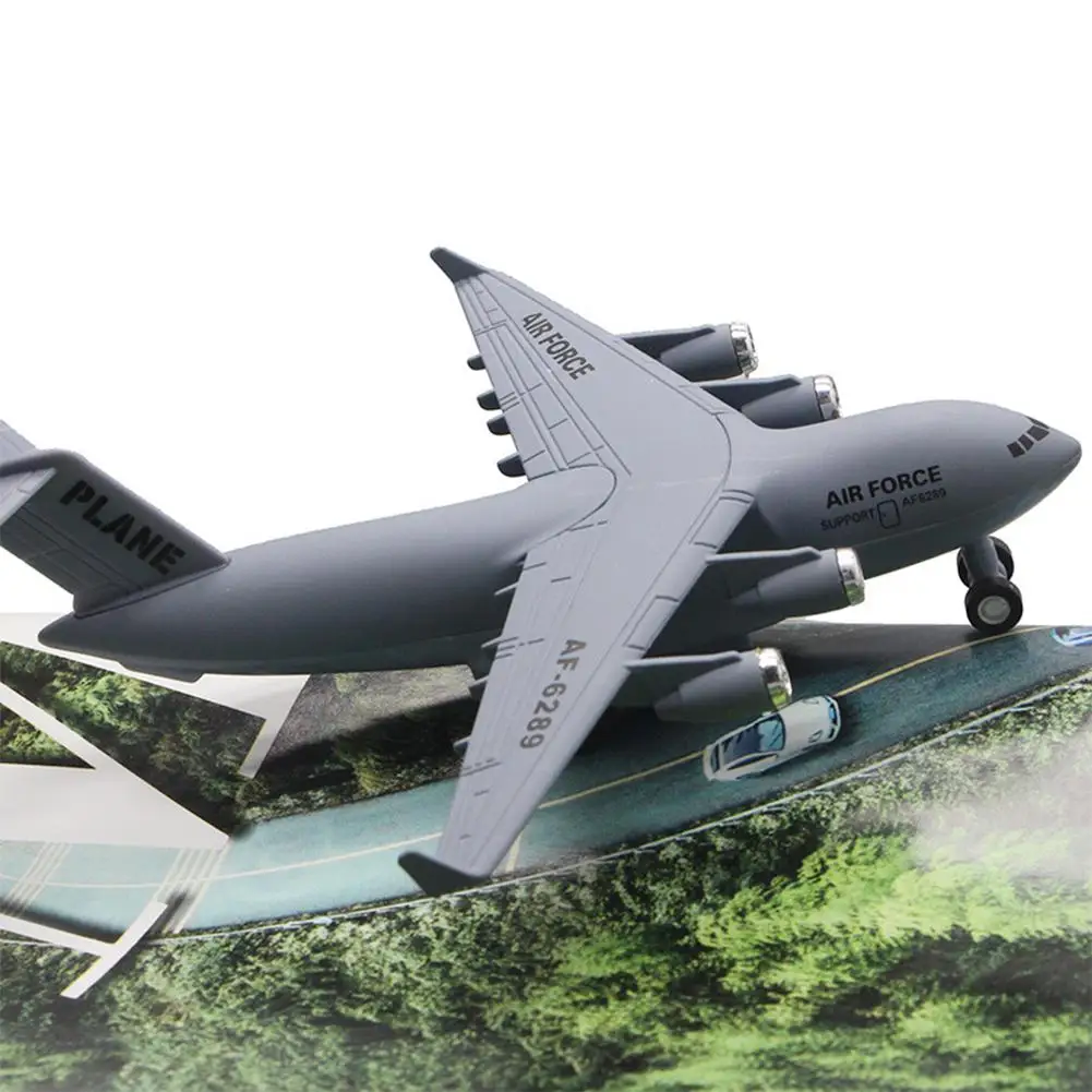 LeadingStar High Simulation Alloy Diecsts Boeing C17 Transport Plane Pull Back Aircraft Model Gift
LeadingStar High Simulation Alloy Diecsts Boeing C17 Transport Plane Pull Back Aircraft Model Gift