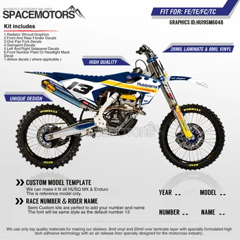 MotoSpace Customized Team Graphics Backgrounds Decals 3M Custom Stickers For Husqvarna TC FC TX FX 2016-2018 TE FE 2017-2019 048
MotoSpace Customized Team Graphics Backgrounds Decals 3M Custom Stickers For Husqvarna TC FC TX FX 2016-2018 TE FE 2017-2019 048