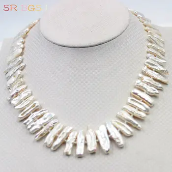 Free Shipping 6x24mm White Pink Purple Reborn Biwa Freshwater Pearl Beads Knot Necklace Silver Women Short Necklace 18"
Free Shipping 6x24mm White Pink Purple Reborn Biwa Freshwater Pearl Beads Knot Necklace Silver Women Short Necklace 18"