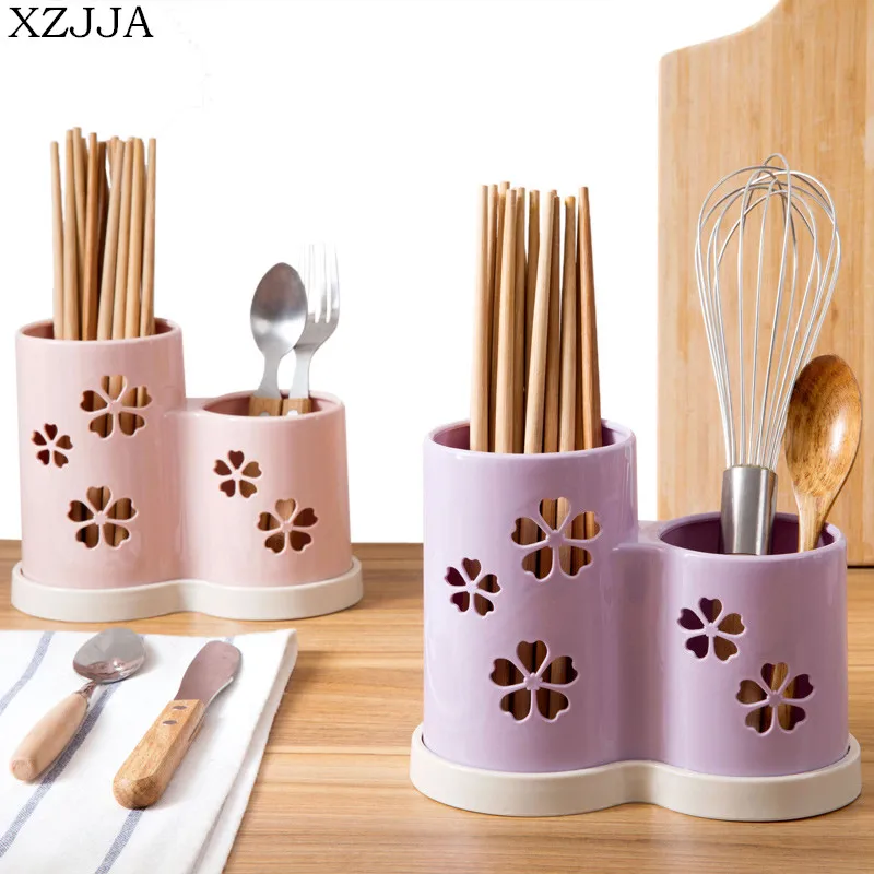 XZJJA Multifunction Plastic Drainage Chopsticks Cage Spoon Spoon Fork Storage Rack Cutlery Organize Holder Kitchen Accessories
XZJJA Multifunction Plastic Drainage Chopsticks Cage Spoon Spoon Fork Storage Rack Cutlery Organize Holder Kitchen Accessories
