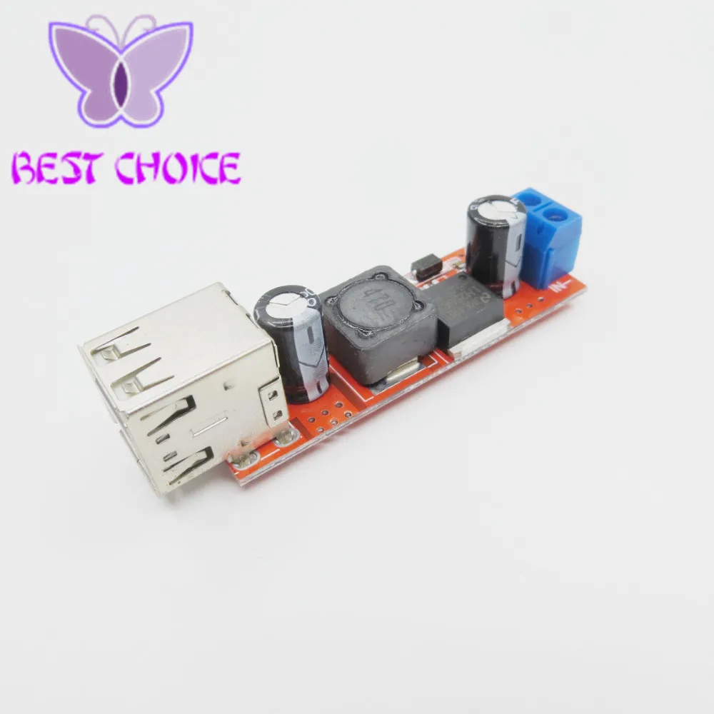Free Shipping New Arrival DC 6V-40V To 5V 3A Double USB Charge DC-DC Step-down Converter Module High Quality Hot Selling
Free Shipping New Arrival DC 6V-40V To 5V 3A Double USB Charge DC-DC Step-down Converter Module High Quality Hot Selling