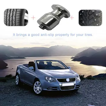 100 Pcs 8mm Metal Winter Stud Screw Auto Car SUV ATV Anti-Slip Screw Stud Wheel Tyre Snow Tire Spikes Trim Auto Accessories
100 Pcs 8mm Metal Winter Stud Screw Auto Car SUV ATV Anti-Slip Screw Stud Wheel Tyre Snow Tire Spikes Trim Auto Accessories