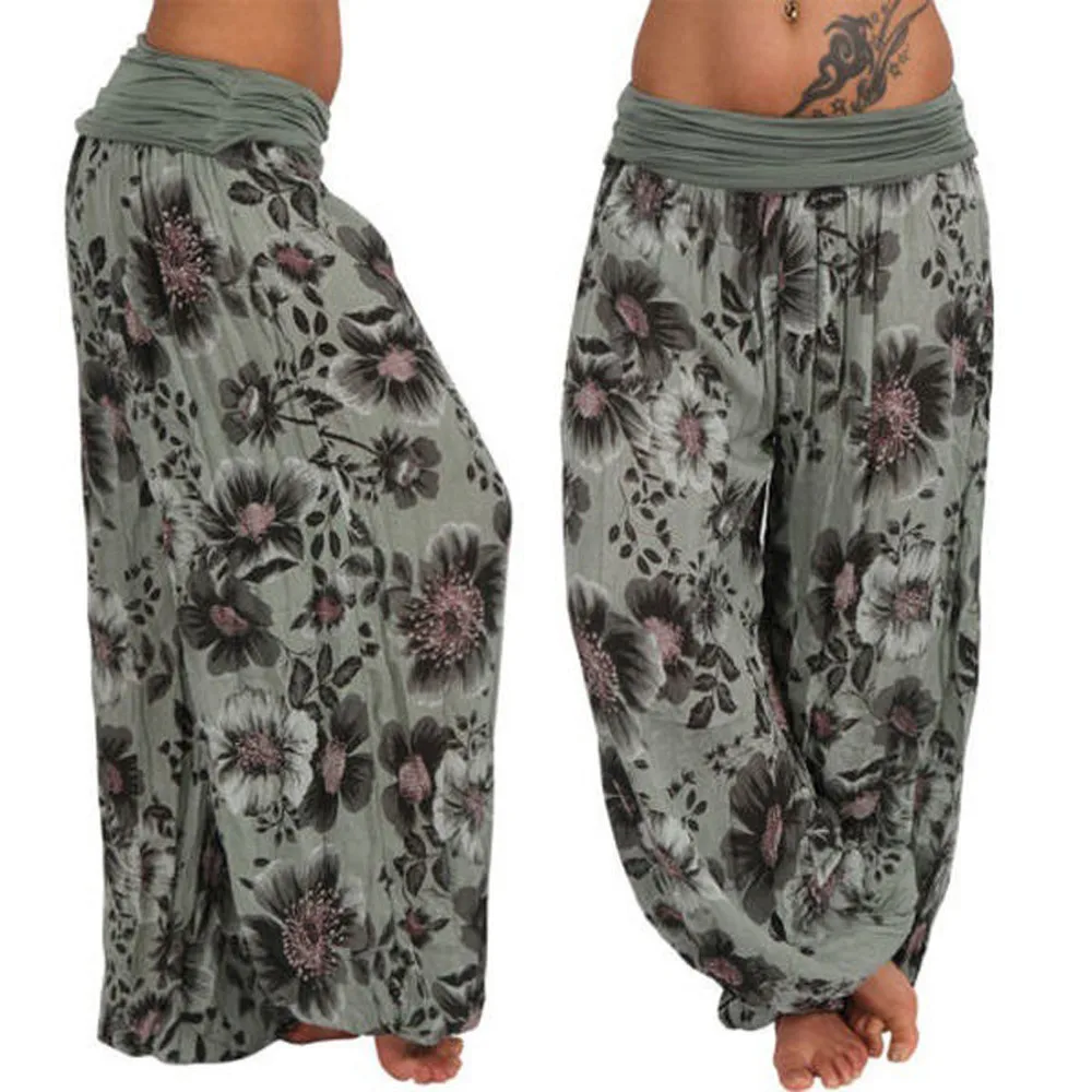 Plus Size Sport Leggings Yoga Pants Women Casual Loose Full Length Pants Fashion Floral Print Sport Femme deportes mujer 2019
Plus Size Sport Leggings Yoga Pants Women Casual Loose Full Length Pants Fashion Floral Print Sport Femme deportes mujer 2019
