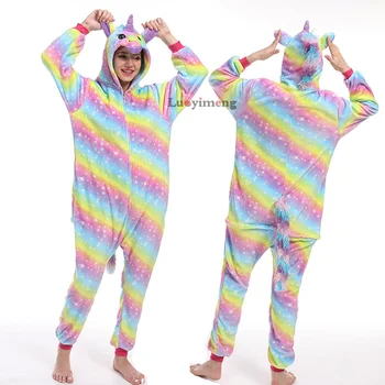 Autumn Winter Pajamas Sleepwear For Women Full Sleeve Cartoon Onesies Pijamas Unicornio Pyjamas Women's Sleep Lounge Costumes 
Autumn Winter Pajamas Sleepwear For Women Full Sleeve Cartoon Onesies Pijamas Unicornio Pyjamas Women's Sleep Lounge Costumes