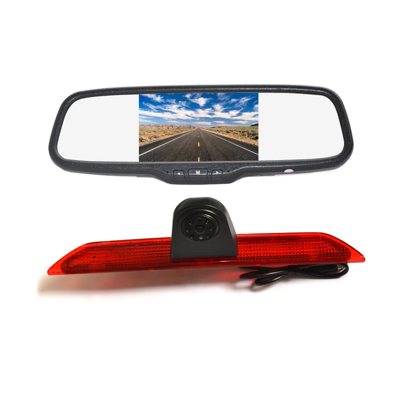 Vardsafe VS868C | Brake Light Reverse Backup Camera + Clip-on Rear View Mirror Monitor for Ford Transit Van (2014-2018)
Vardsafe VS868C | Brake Light Reverse Backup Camera + Clip-on Rear View Mirror Monitor for Ford Transit Van (2014-2018)