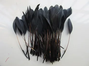 New! Free shipping sell black color 20 pc beautiful goose wing feathers, 13-18cm long, DIY jewelry decorative accessories
New! Free shipping sell black color 20 pc beautiful goose wing feathers, 13-18cm long, DIY jewelry decorative accessories