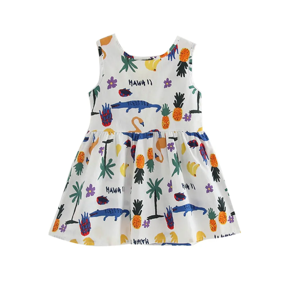 Toddler Girls Summer Princess Dress Kid Baby Party Wedding Sleeveless clothes Children Dresses Kids Girl Sleeveless Flower Print
Toddler Girls Summer Princess Dress Kid Baby Party Wedding Sleeveless clothes Children Dresses Kids Girl Sleeveless Flower Print
