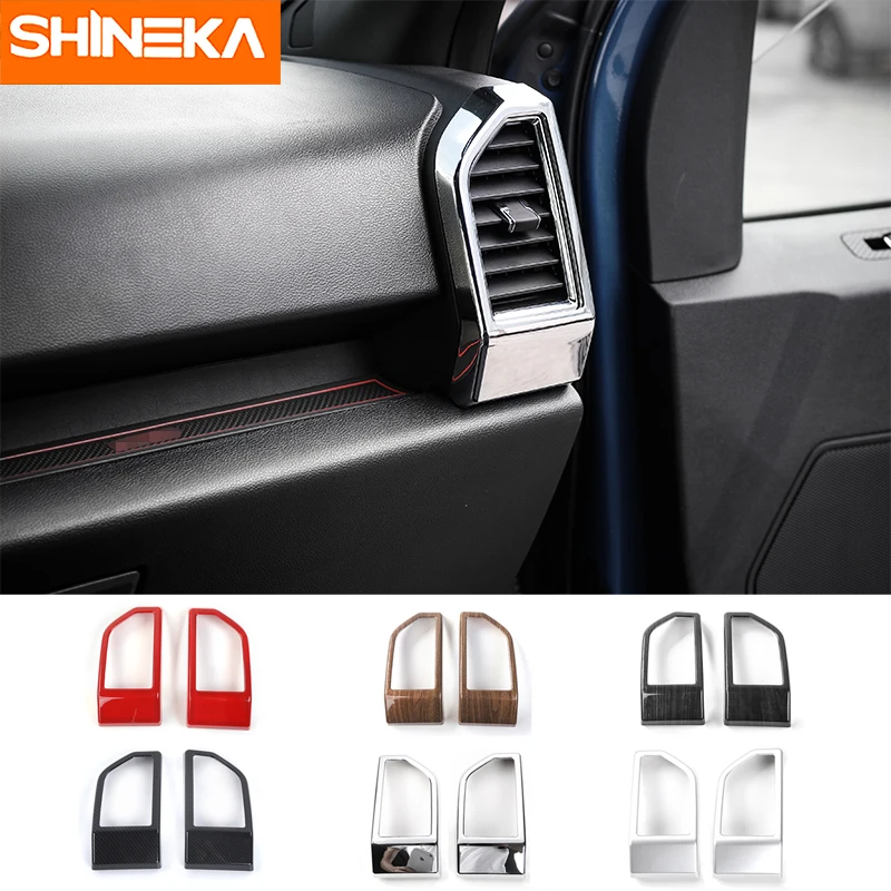 ABS Chrome Dashboard Navigation Frame Cover Trim For Ford F150 F-150 15-19
