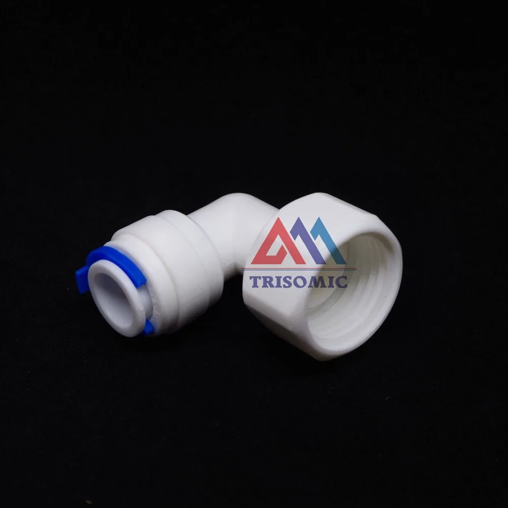 Elbow 3/8" OD Tube Quick Pushfit -1/2" Female Fitting Connection Aquarium RO Water Filter Reverse Osmosis System
Elbow 3/8" OD Tube Quick Pushfit -1/2" Female Fitting Connection Aquarium RO Water Filter Reverse Osmosis System