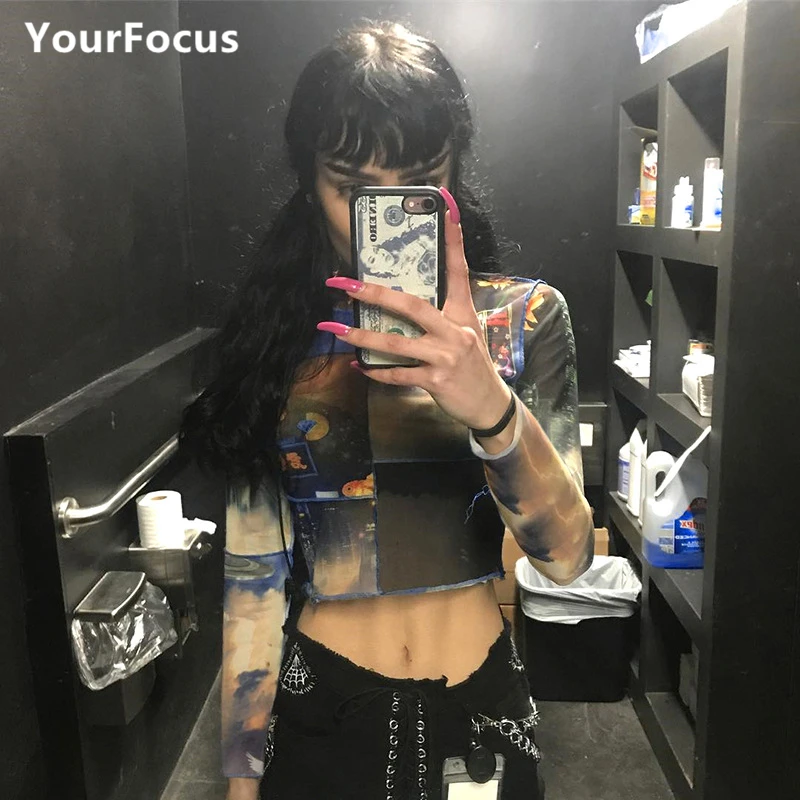 Harajuku punk rok streetwear modern night market perspective crop top sexy turtleneck short cropped tshirt women
Harajuku punk rok streetwear modern night market perspective crop top sexy turtleneck short cropped tshirt women