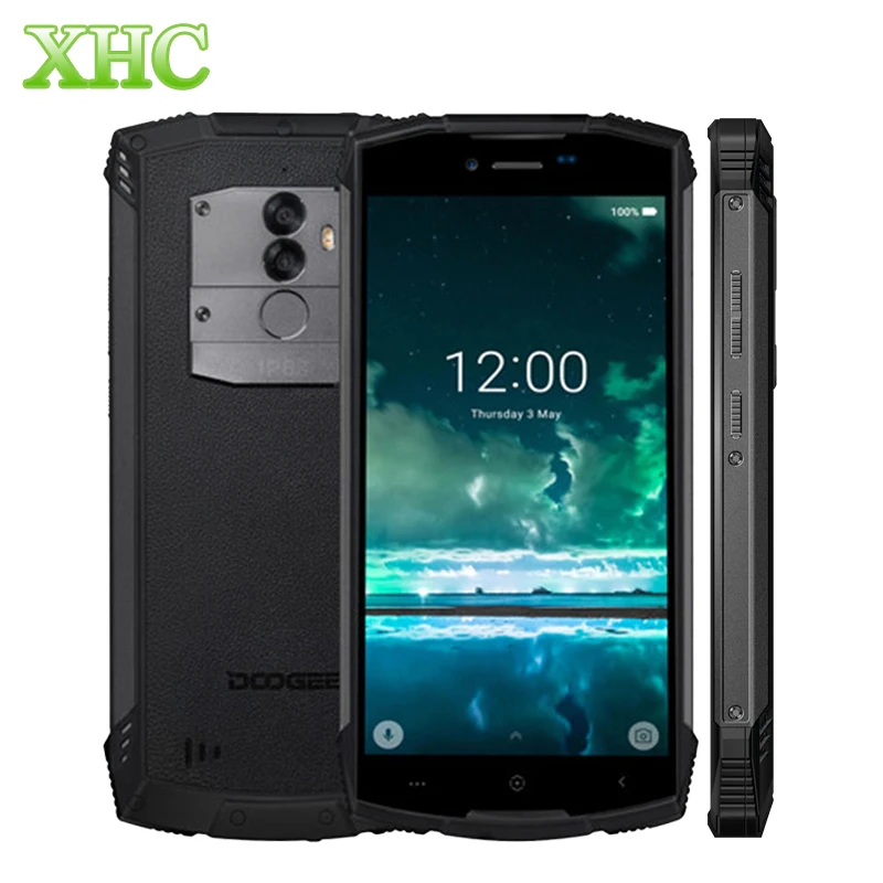 

DOOGEE S55 5.5" Smartphone 4GB 64GB IP68 Waterproof Android 8.0 MTK6750 Octa Core Fingerprint Quick Charge Dual SIM Mobile Phone