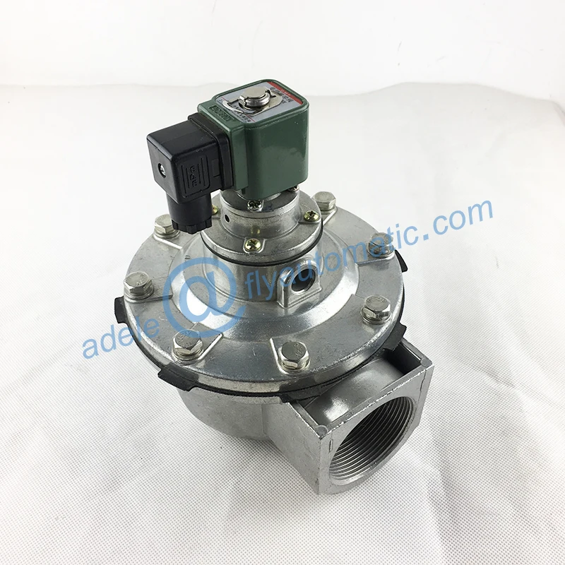DMF Z 50S 220VAC BFEC Прямоугольный тип 2 "алюминиевый сплав Импульсный струйный клапан