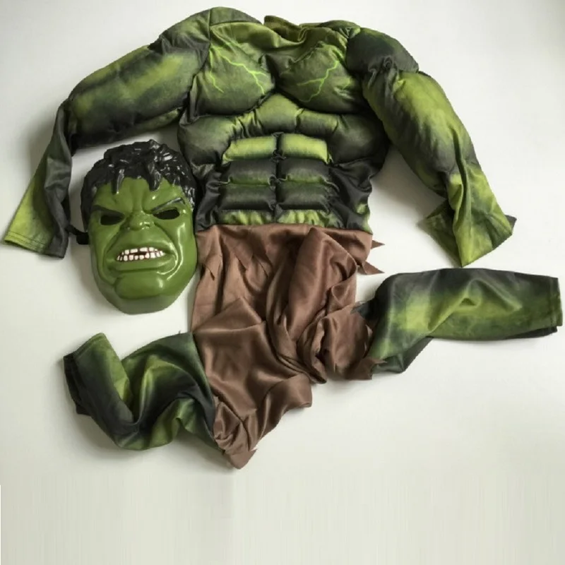 The avengers endgame hulk Costume for boys Cosplay Halloween Costume for kids Carnival Clothes Children Gift Fantasy Muscle Mask
The avengers endgame hulk Costume for boys Cosplay Halloween Costume for kids Carnival Clothes Children Gift Fantasy Muscle Mask