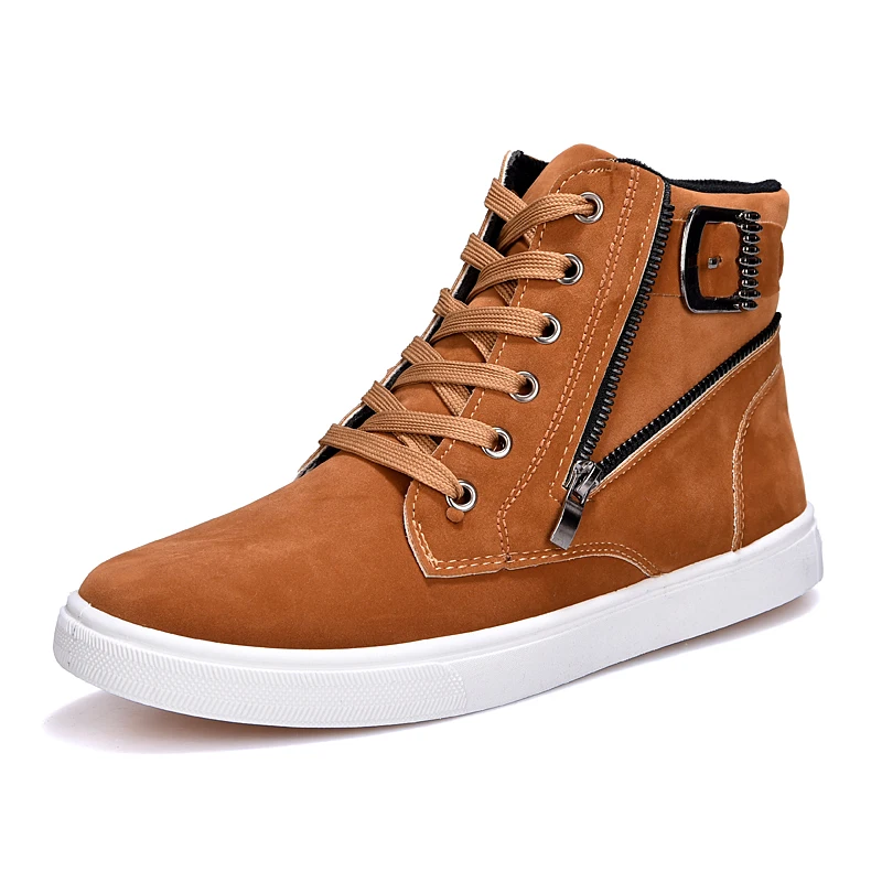 Hot 2018 Spring Autumn Lace-Up Men's Canvas Shoes Big Size Man Buckle Casual Ankle Boots Winter Fashion Leather Shoes Mens Flats
Hot 2018 Spring Autumn Lace-Up Men's Canvas Shoes Big Size Man Buckle Casual Ankle Boots Winter Fashion Leather Shoes Mens Flats