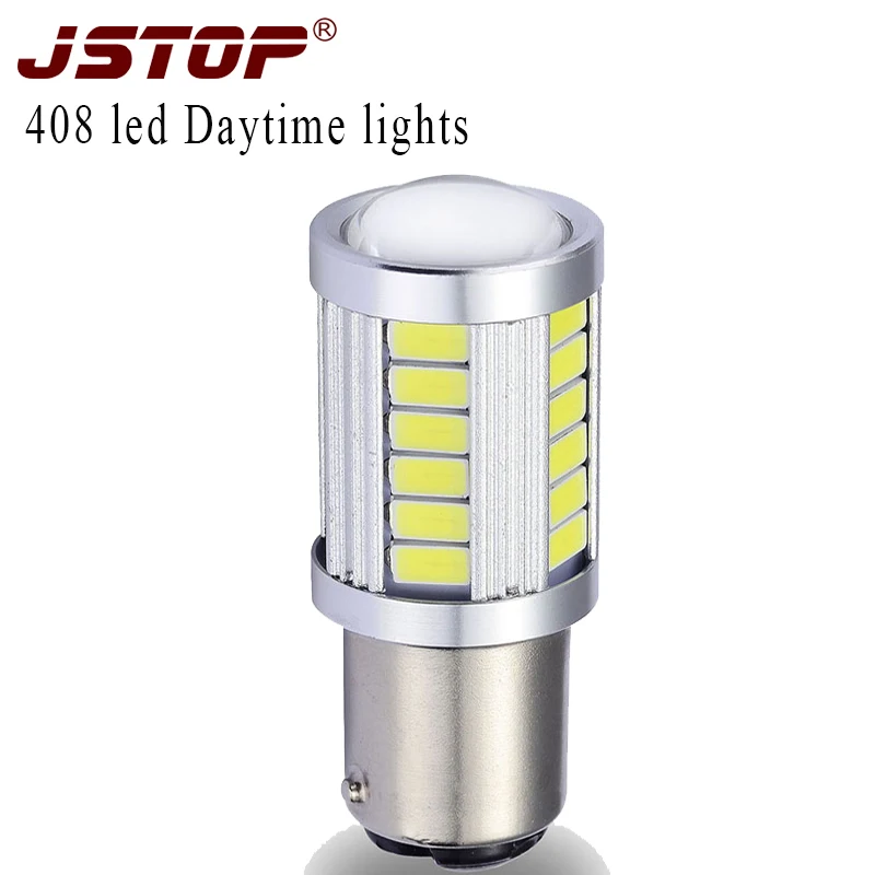 JSTOP 408 Daytime light P21/5W Car led 6000k 12-24V automobile External lamp BAY15D led Canbus bulbs 1157 Daytime Running Lights
JSTOP 408 Daytime light P21/5W Car led 6000k 12-24V automobile External lamp BAY15D led Canbus bulbs 1157 Daytime Running Lights