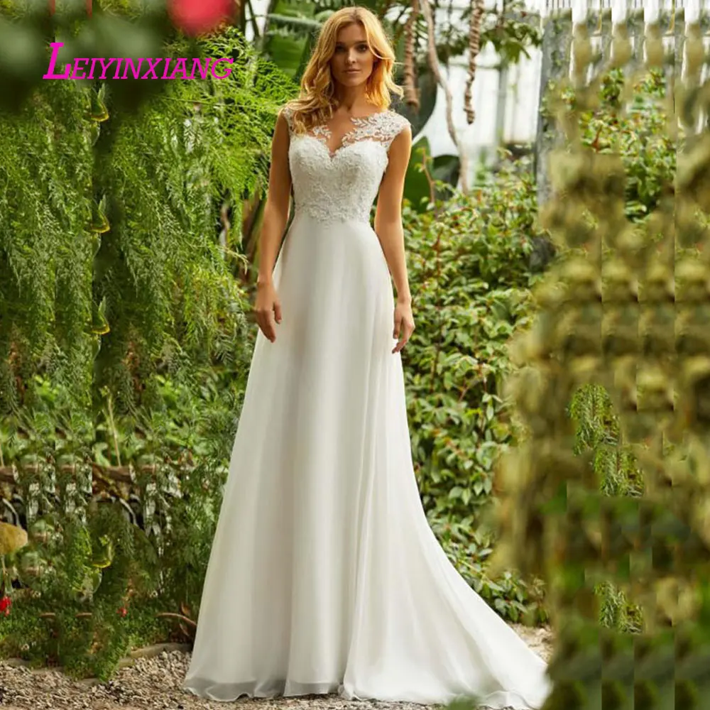 LEIYINXIANG 2019 Wedding Dress Vestido De Noiva Sereia Robe Sexy A-Line Backless Luxury Bride Dress Elegant Appliques Sweetheart
LEIYINXIANG 2019 Wedding Dress Vestido De Noiva Sereia Robe Sexy A-Line Backless Luxury Bride Dress Elegant Appliques Sweetheart