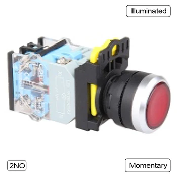 5 PCS Push button switch LED Momentary Waterproof IP65 1NO 1NC 2NO 2NC LA115-B5-11D-R31
5 PCS Push button switch LED Momentary Waterproof IP65 1NO 1NC 2NO 2NC LA115-B5-11D-R31