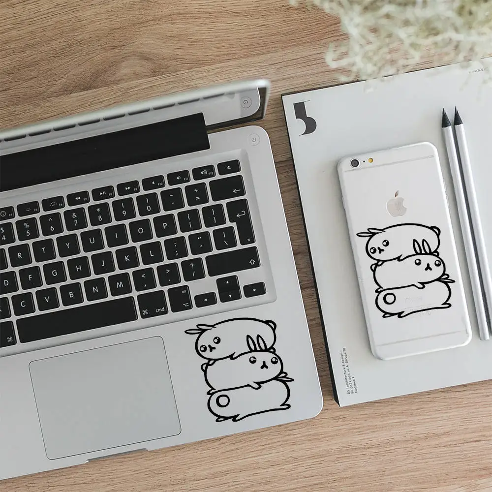 Three Rabbits Cartoon Lovely Small Pattern Removable Wall Stickers for Notebook Phone Art Decor Vinyl Decals Laptop Poster L837
Three Rabbits Cartoon Lovely Small Pattern Removable Wall Stickers for Notebook Phone Art Decor Vinyl Decals Laptop Poster L837