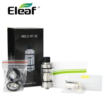 New Original Eleaf Melo RT 25 Electronic Cigarette Atomizer 4.5ml Melo RT Tank Top Fill 25mm with New ERL Coil Head vs ijust s
New Original Eleaf Melo RT 25 Electronic Cigarette Atomizer 4.5ml Melo RT Tank Top Fill 25mm with New ERL Coil Head vs ijust s