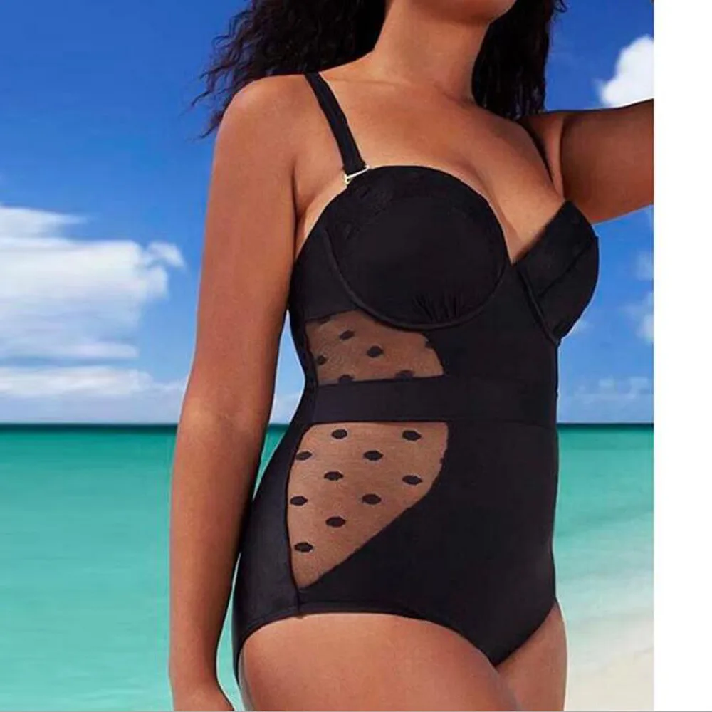 Female One Piece Suits Swimsuit Women Plus Size Bikini Monokini Swimwear Large Sizes Padded Bikini Bathing Tankini Mayo T0236
Female One Piece Suits Swimsuit Women Plus Size Bikini Monokini Swimwear Large Sizes Padded Bikini Bathing Tankini Mayo T0236