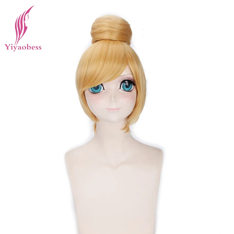 Yiyaobess 30cm Short Blonde Cosplay Wig Fairy Tinker Bell Full Hair Wigs Princess Tinkerbell Adult Size Synthetic
Yiyaobess 30cm Short Blonde Cosplay Wig Fairy Tinker Bell Full Hair Wigs Princess Tinkerbell Adult Size Synthetic