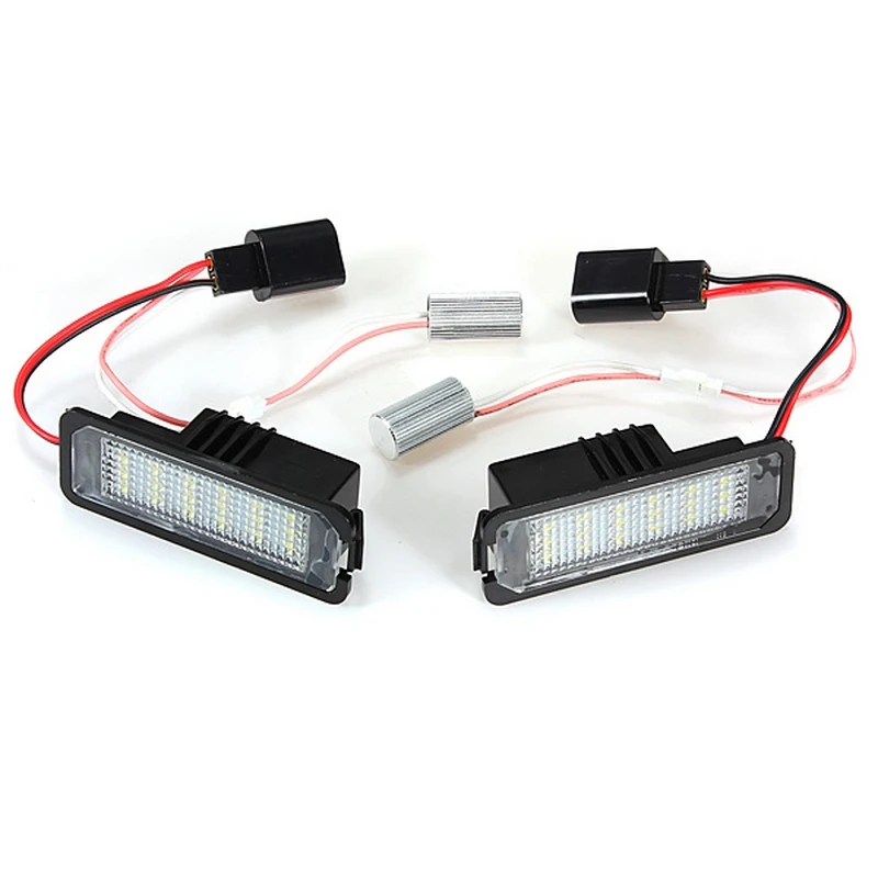 1 Pair Led License Plate Light For VW Porsche Skoda 12V License Plate Light Benz 6000K White LED Licence Number Plate Light
1 Pair Led License Plate Light For VW Porsche Skoda 12V License Plate Light Benz 6000K White LED Licence Number Plate Light