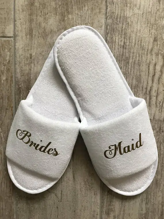 Индивидуальный стиль свадебные туфли для подружки невесты спа мягкие тапочки