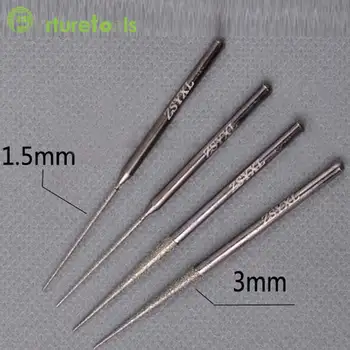 Diamond Abrasive needle Dremel Tools mini drill for jade stone carving shank diameter 3mm head diameter 1.5mm/3mm TB00701
Diamond Abrasive needle Dremel Tools mini drill for jade stone carving shank diameter 3mm head diameter 1.5mm/3mm TB00701