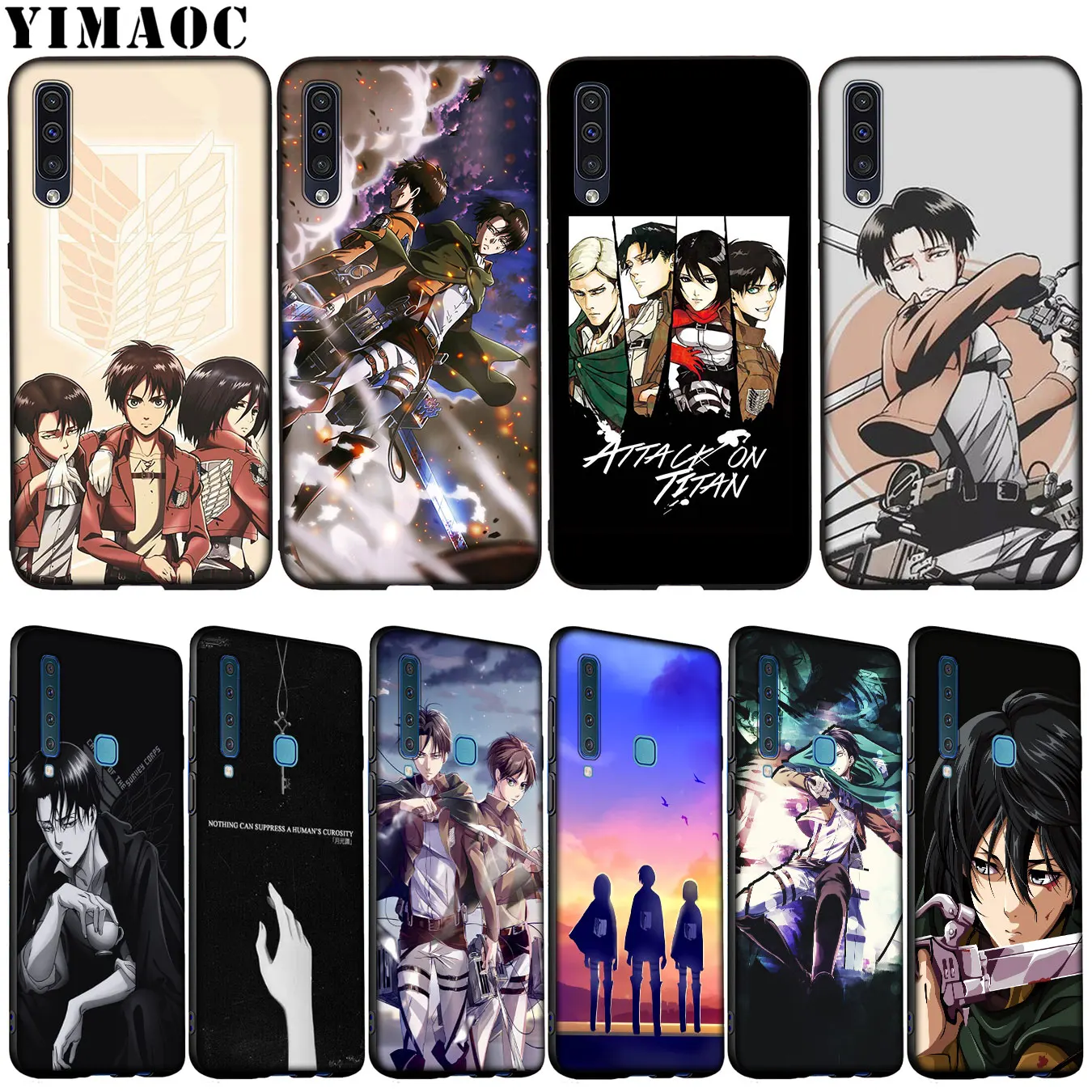 YIMAOC Attack on Titan MIKASA EREN ARMIN Levi Soft Silicone Case for Samsung Galaxy A70 A60 A50 A40 A30 A20 A10 M10 M20 M30 M40
YIMAOC Attack on Titan MIKASA EREN ARMIN Levi Soft Silicone Case for Samsung Galaxy A70 A60 A50 A40 A30 A20 A10 M10 M20 M30 M40