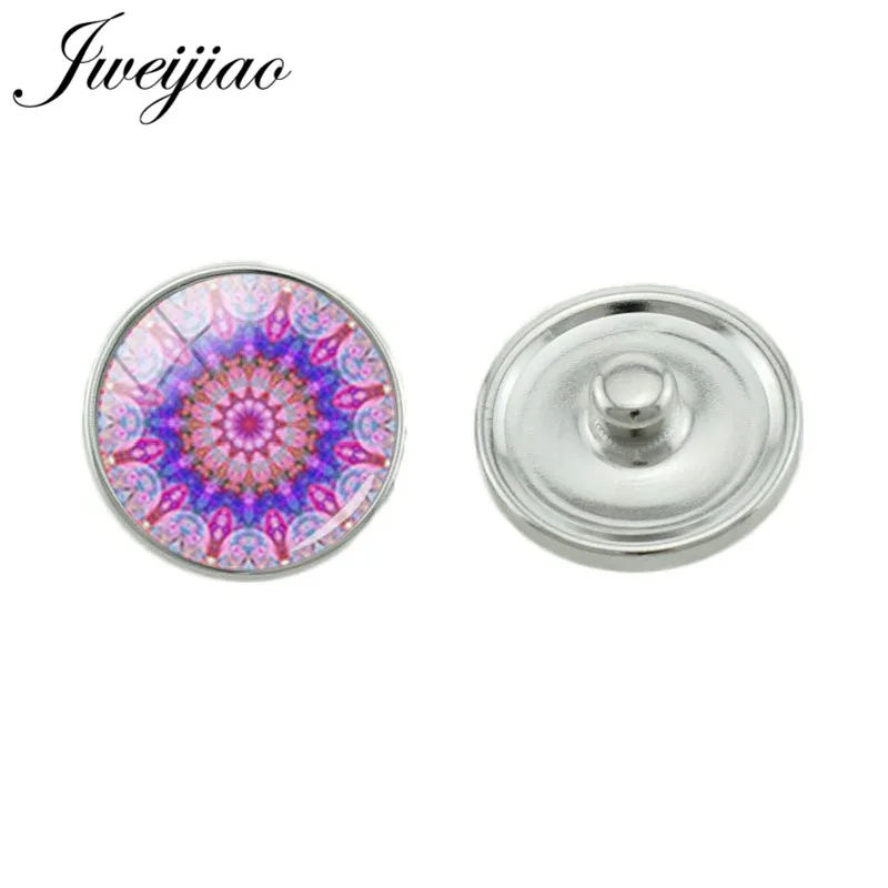 JWEIJIAO 10mm/16mm/18mm India Buddhism Mandala Flower DIY Glass Cabochon snap button Metal Jewelry Findings 5pcs/lot A426
JWEIJIAO 10mm/16mm/18mm India Buddhism Mandala Flower DIY Glass Cabochon snap button Metal Jewelry Findings 5pcs/lot A426