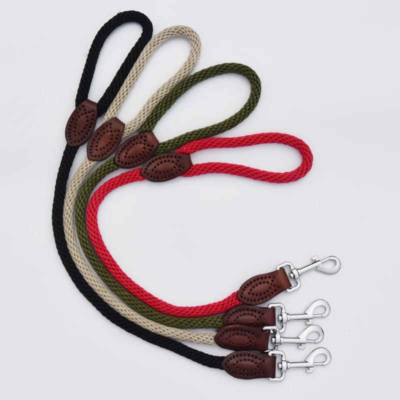 Short Training Leash for Dogs | Teach Them to Walk Without Pulling | 25” Rock Nylon Rope Leather Handmade dog Leash
Short Training Leash for Dogs | Teach Them to Walk Without Pulling | 25” Rock Nylon Rope Leather Handmade dog Leash