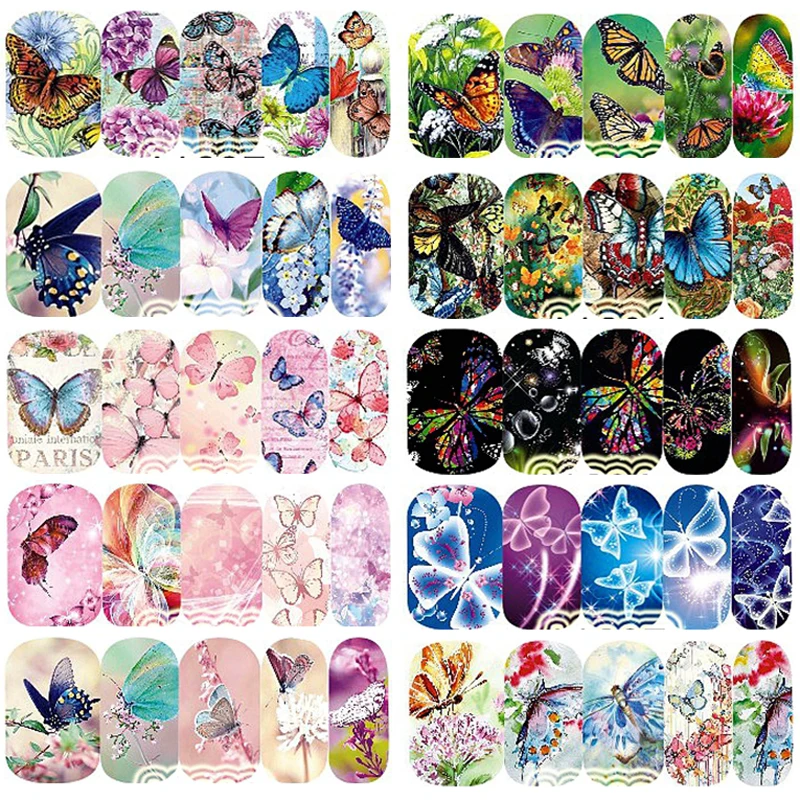 12 Designs Amazing Beautiful Butterfly Nail Art Water Transfer Stickers Decorations Tips A1297#
12 Designs Amazing Beautiful Butterfly Nail Art Water Transfer Stickers Decorations Tips A1297#